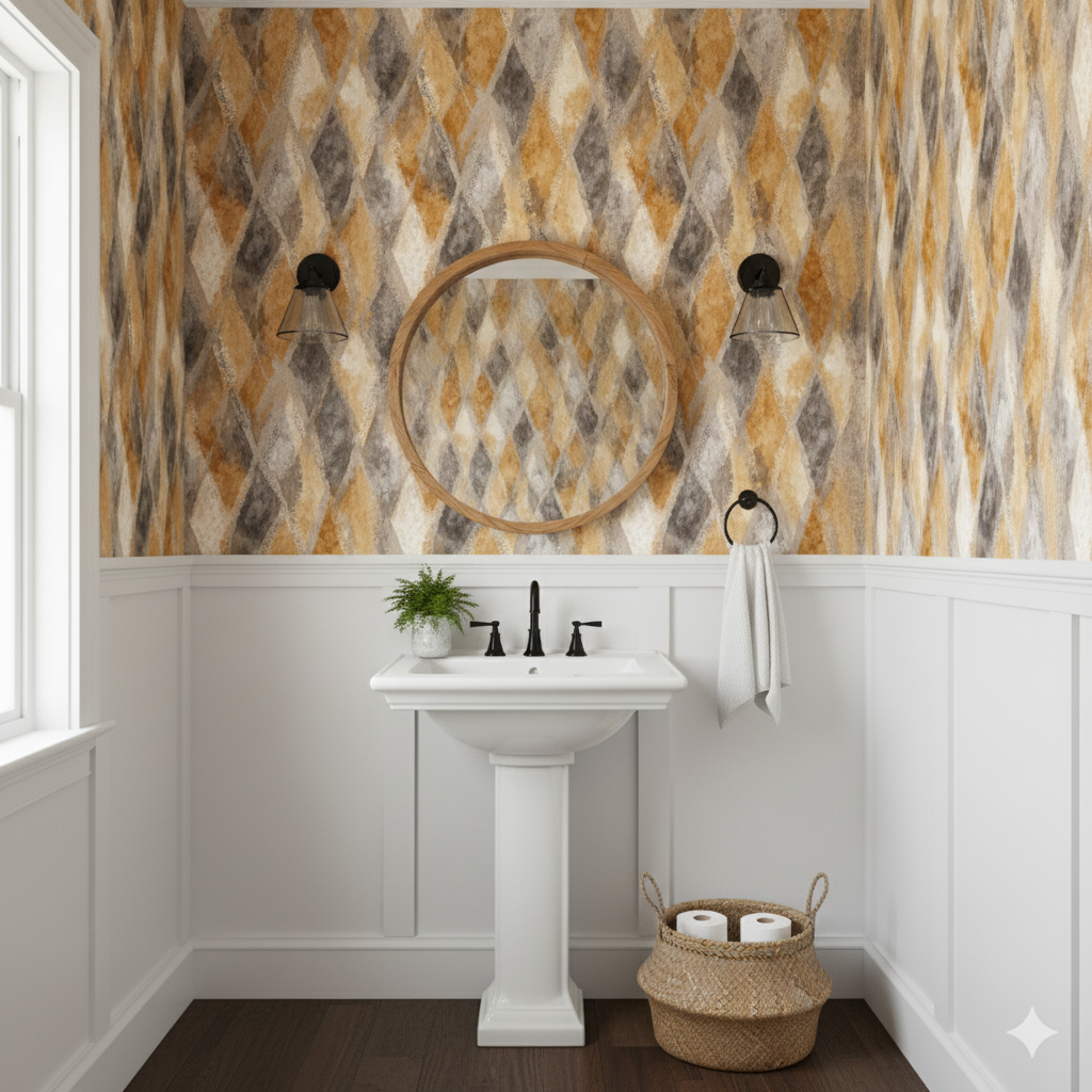 Rattler Diamond Wallpaper