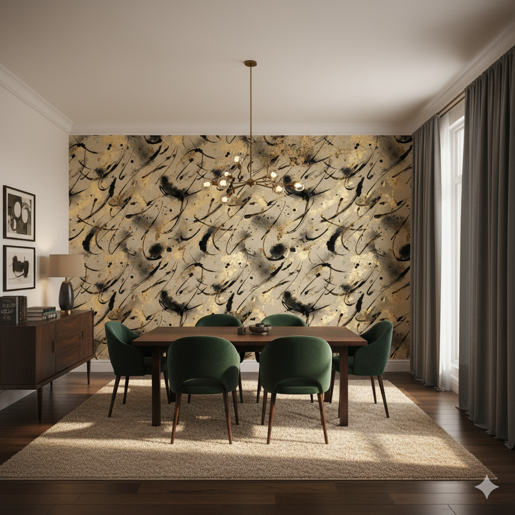 Kinetic Script Wallpaper