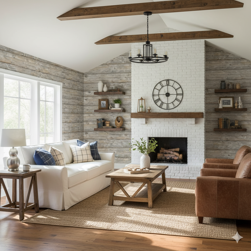 Weathered Timber Wallpaper