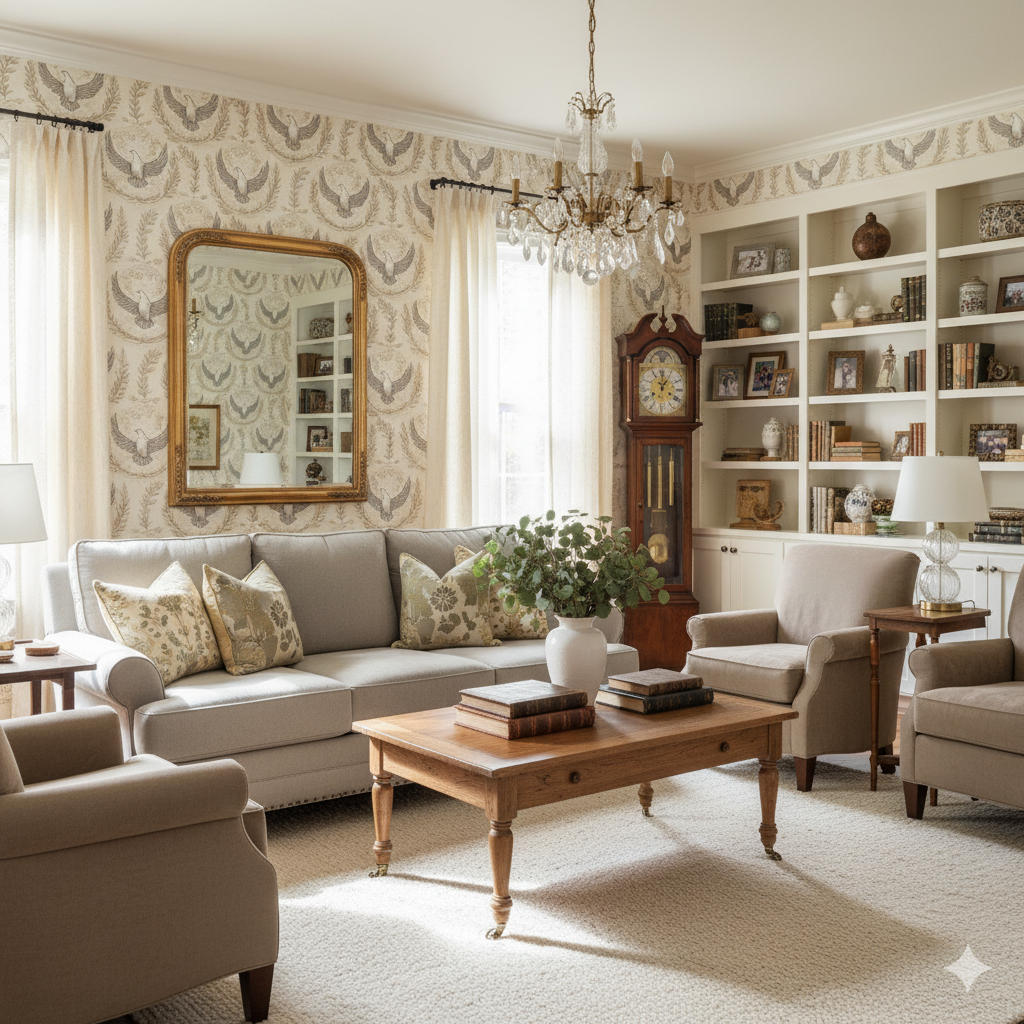 Paloma Circle Wallpaper