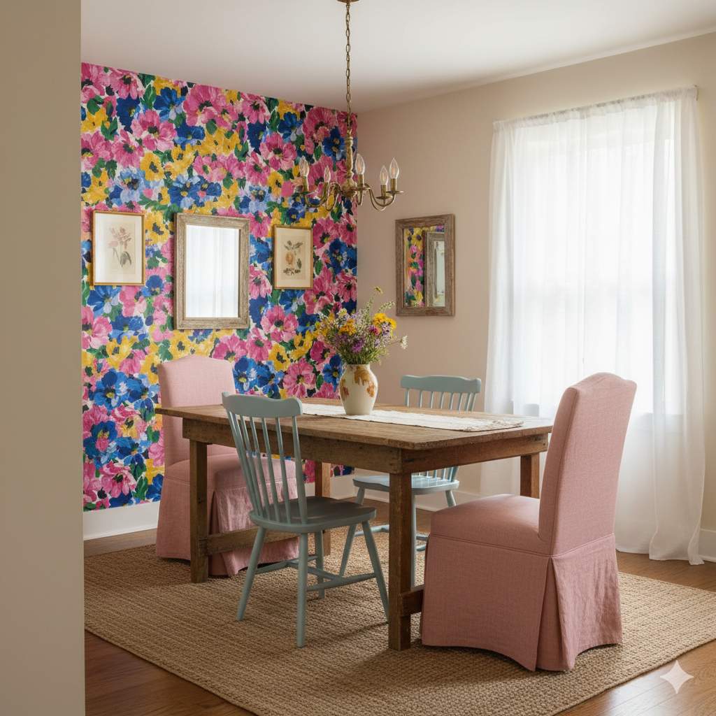 Capri Garden Wallpaper