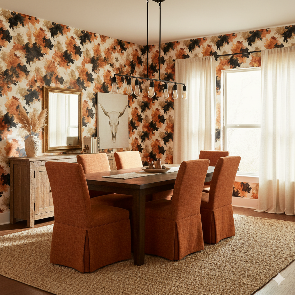 Painted Hide Wallpaper