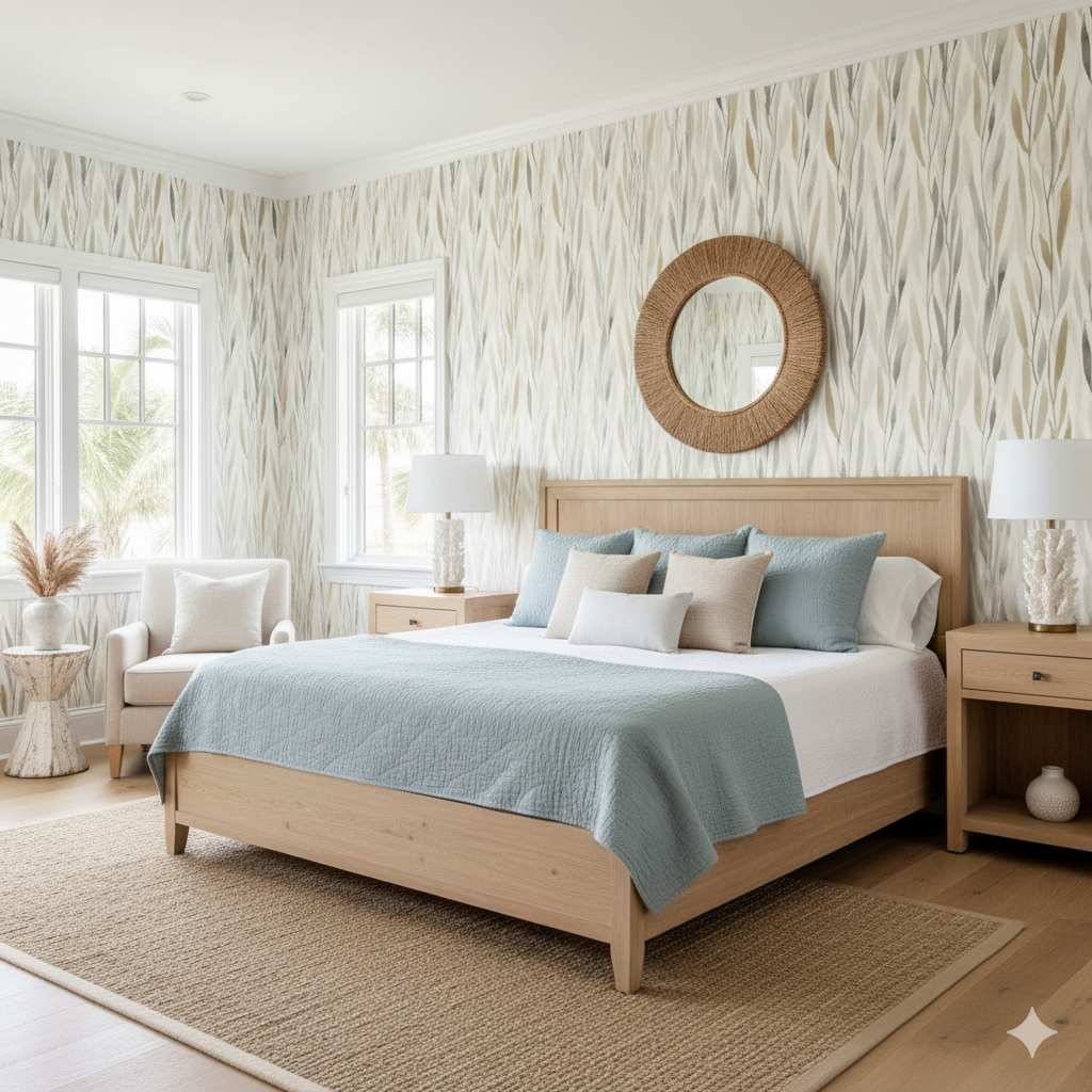 Coastal Sway Wallpaper