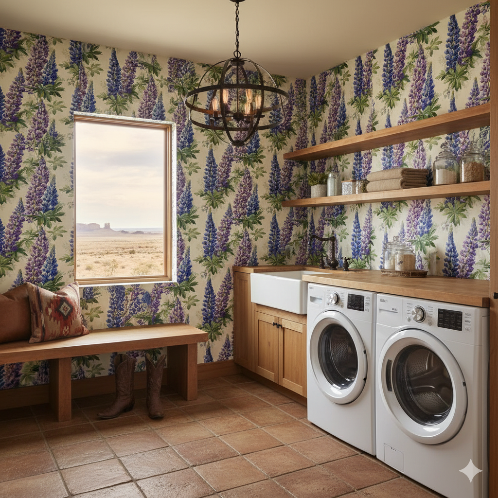 Lupine Reverie Wallpaper