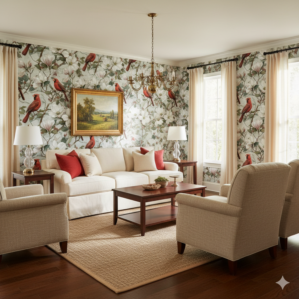 Cardinal’s Rest Wallpaper