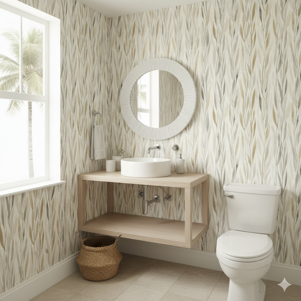 Coastal Sway Wallpaper