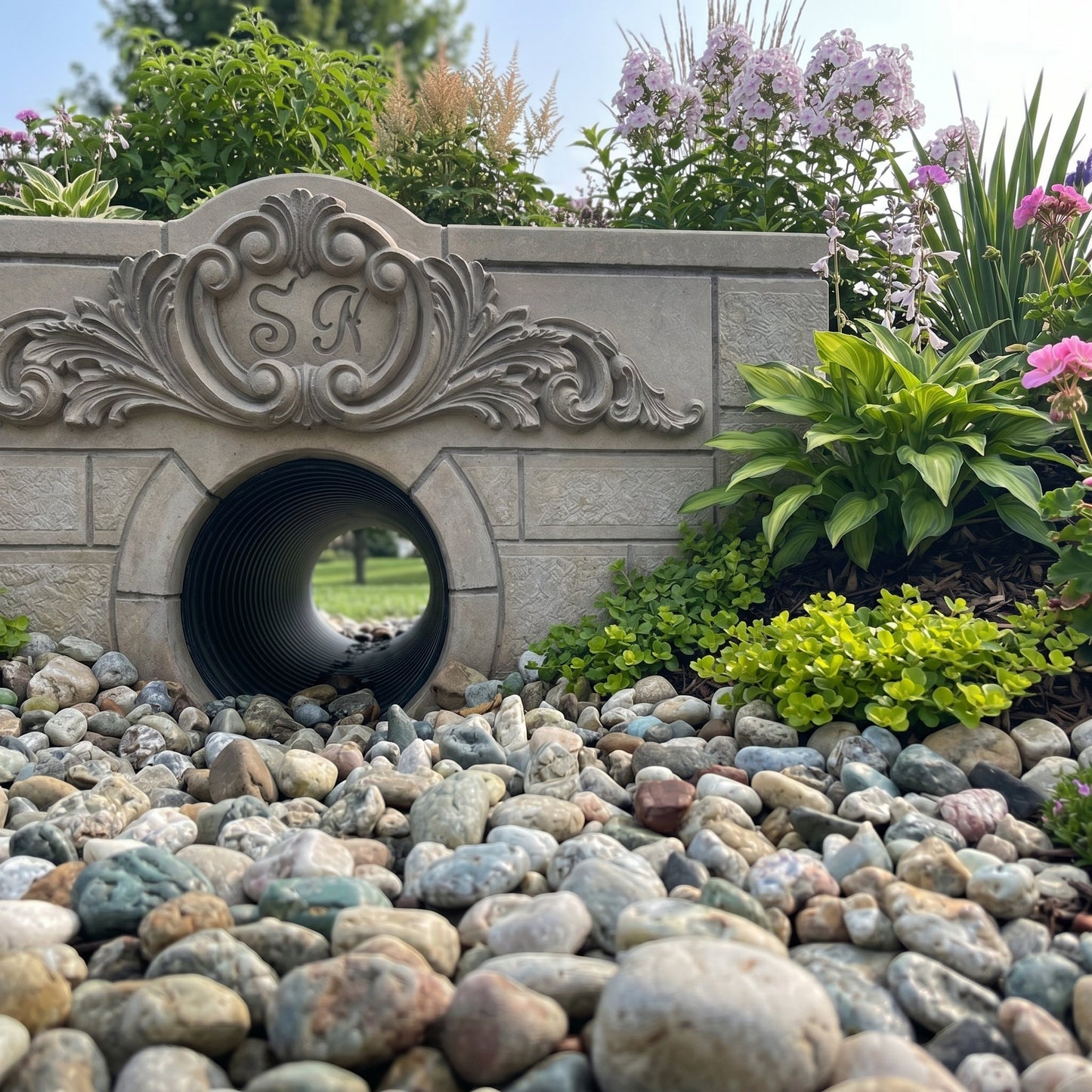 Prefabricated Concrete (GFRC) Culvert Covers - Wife’s Bridge