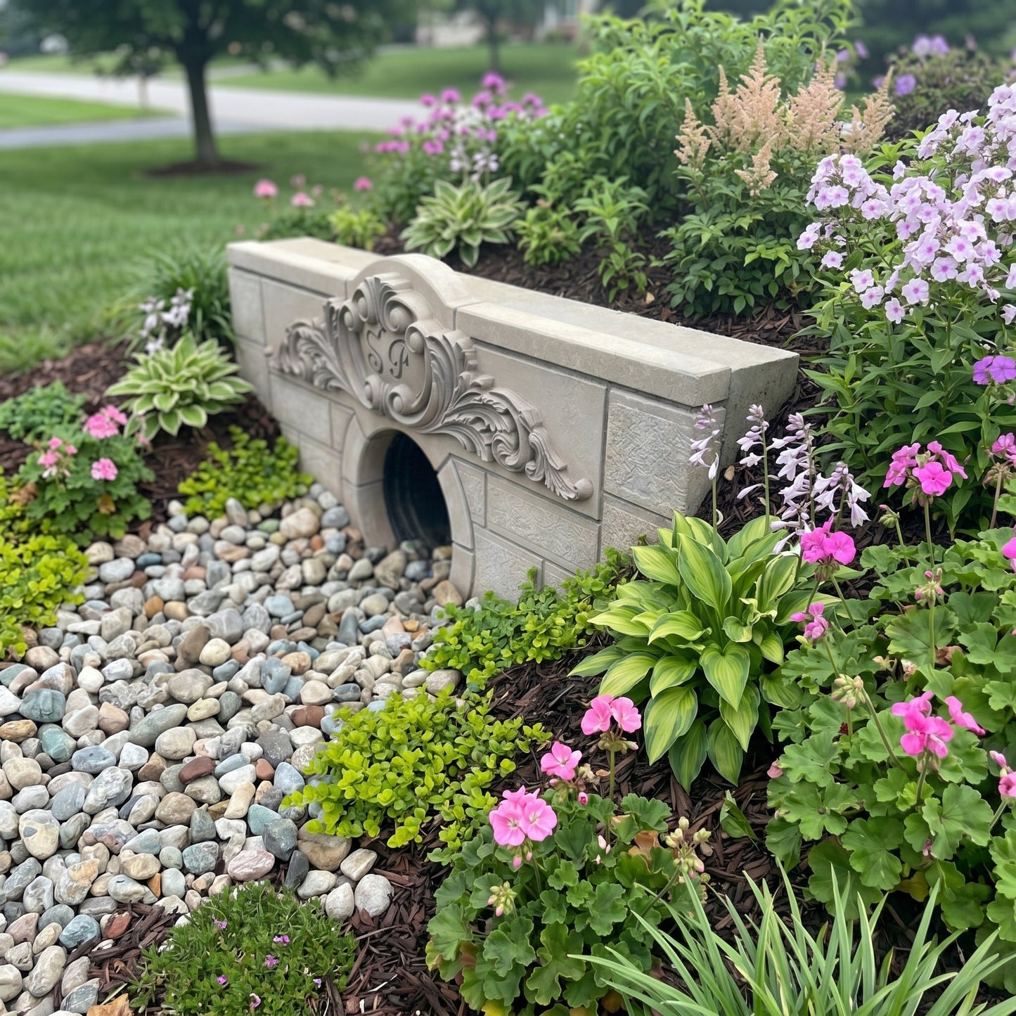 Prefabricated Concrete (GFRC) Culvert Covers - Wife’s Bridge