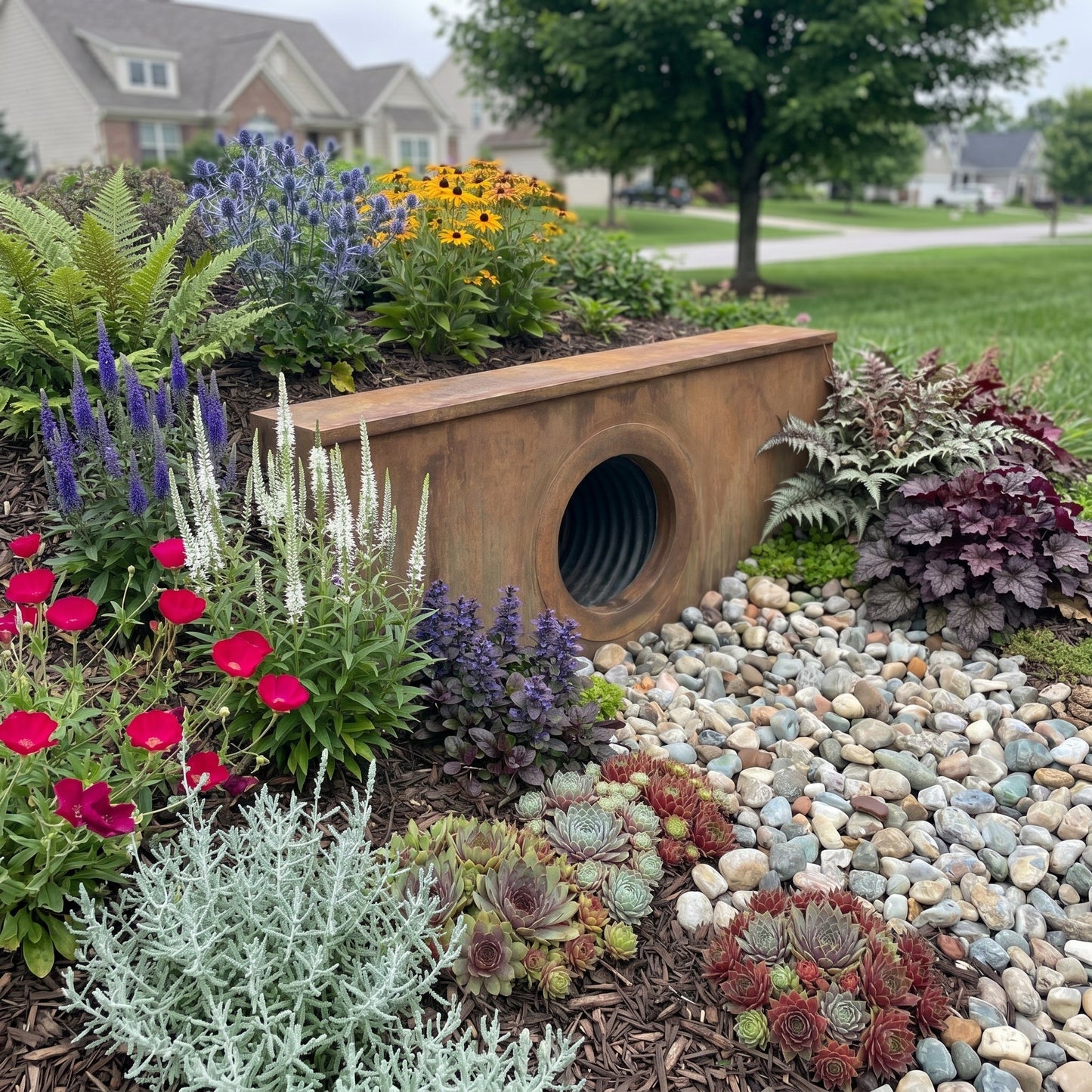 Prefabricated Concrete Culvert Covers - Adrien's Bridge Style GFRC