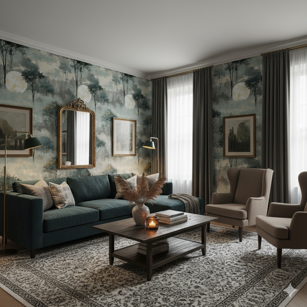 Luna Canopy Wallpaper