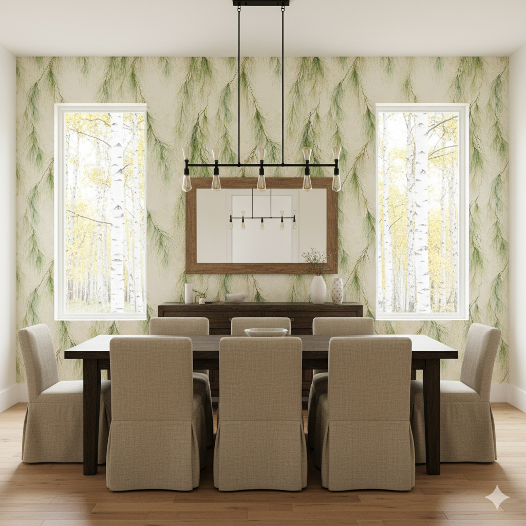 Whispering Pines Wallpaper