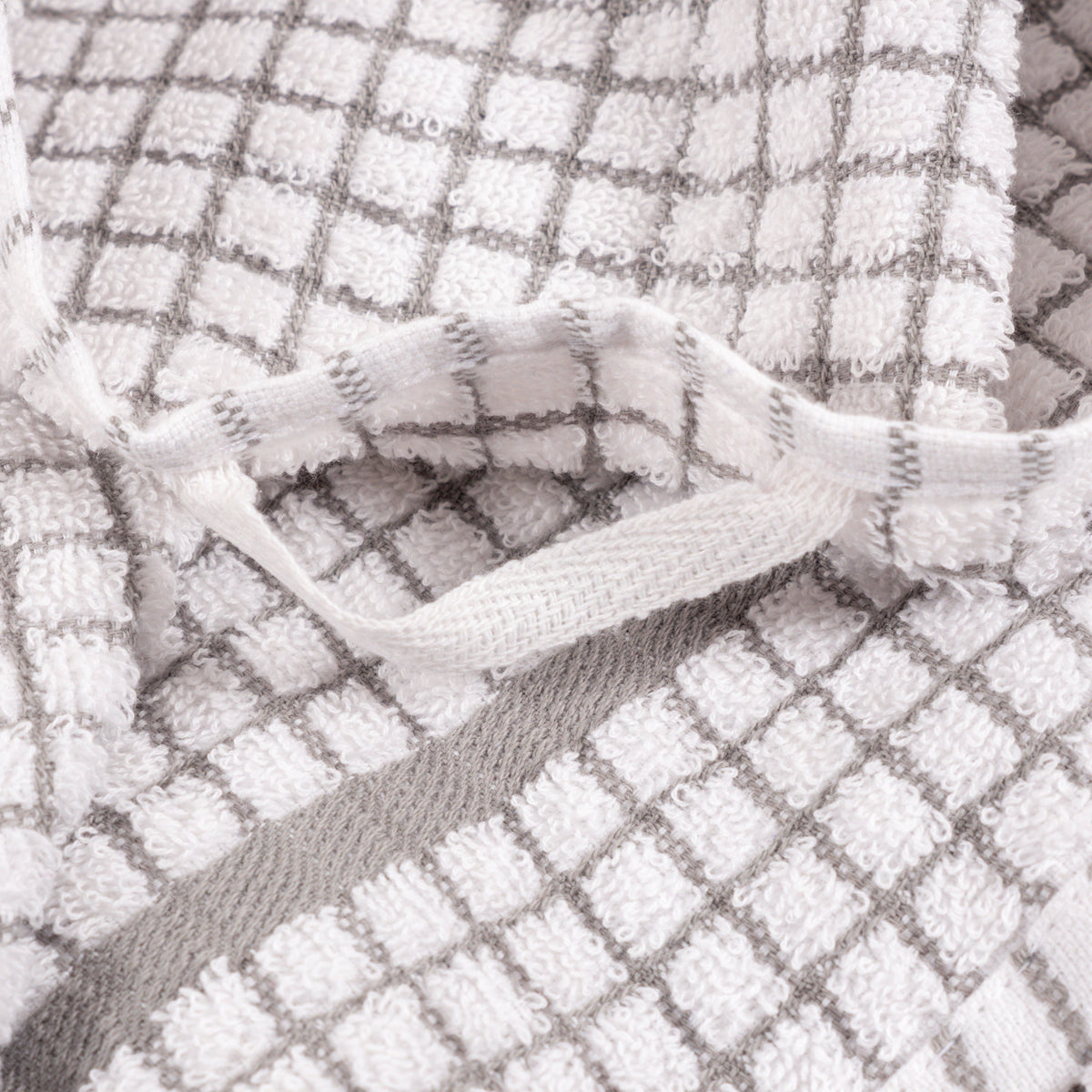 Grid Terry Kitchen Towel