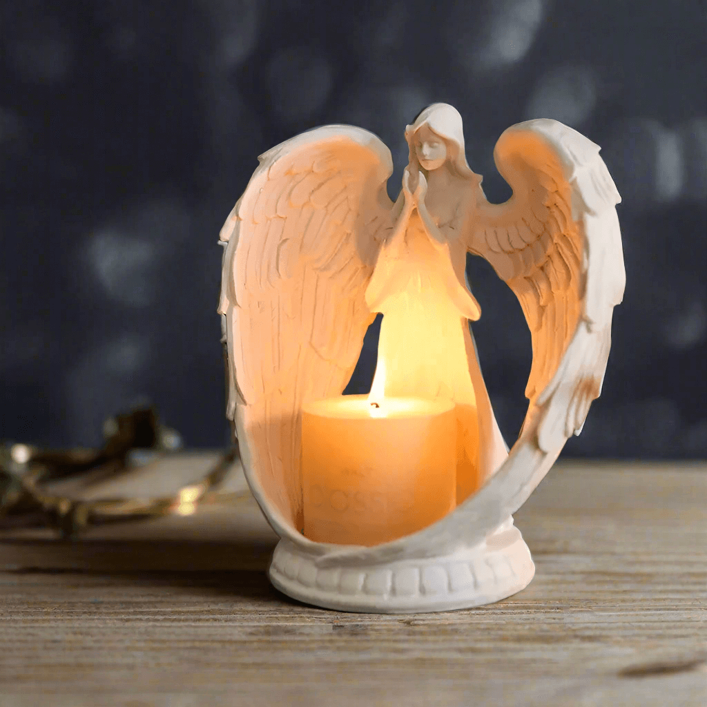 Guardian Angel Candle Holder