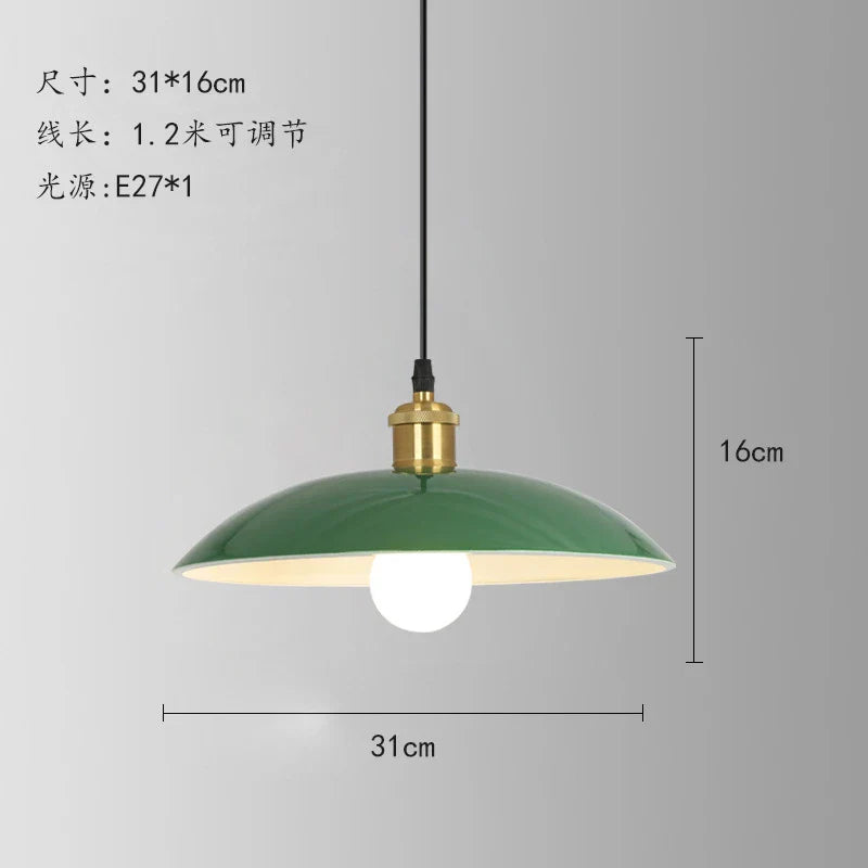 Sophie's American Vintage Green Pendant