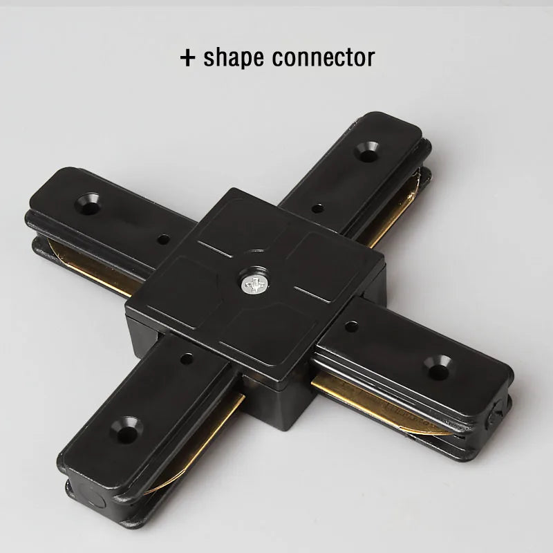 Led Track Light Rails  0.5M 2 Wire 3 Wire Connector Jointer Led Rail For Store Home Spotlight Lighting