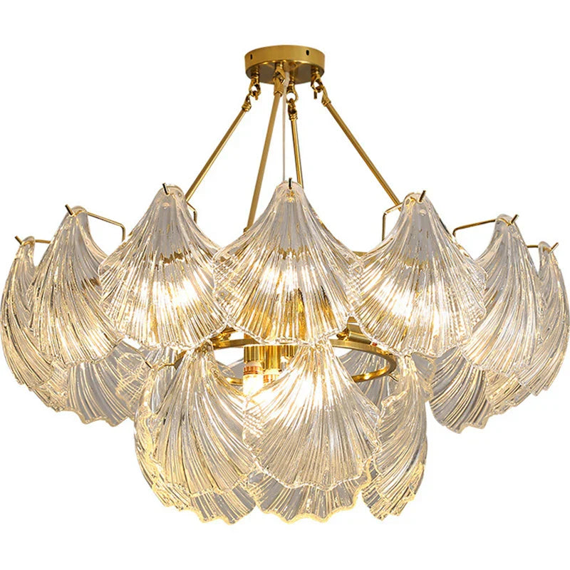 Timeless Postmodern Light Luxury Chandelier - Retro Wrought Iron and Crystal Design - Perfect for Living Rooms, Bedrooms, and Dining Areas