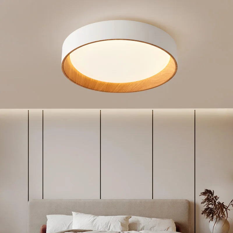 Modern Round LED Chandelier - Illuminating Elegance for Living, Dining, and More