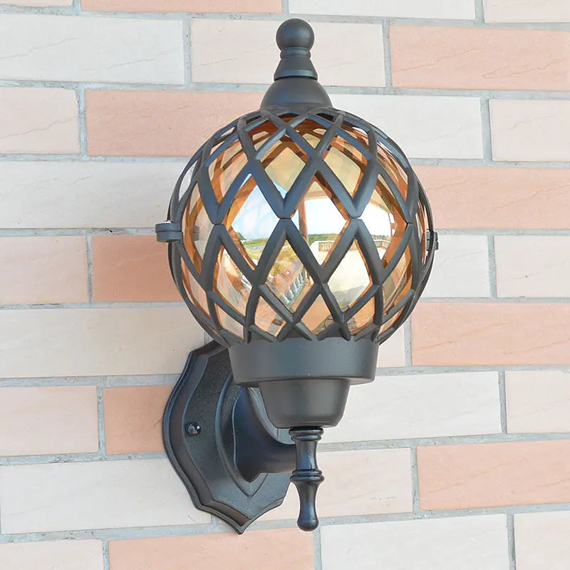 Outdoor Wall Lamp - Retro Design, Waterproof, Ideal for Balconies, Gardens, Villas, and Exterior Decor
