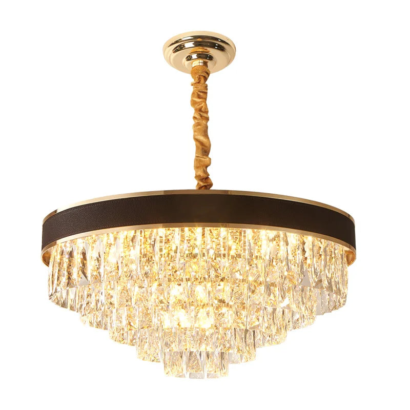 Elegant Black Chandelier - Postmodern Light Luxury for Living Rooms, Dining Rooms, and Bedrooms