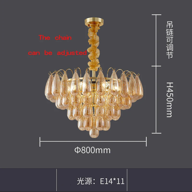 Postmodern Stainless Steel Round LED Chandelier - Designer Lighting Fixture for Dining Rooms