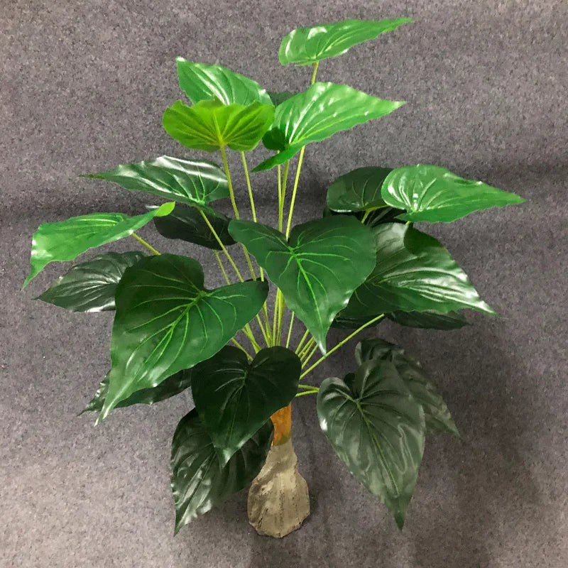 Dlight Decor White Monstera Palm for Bold Floor Styling