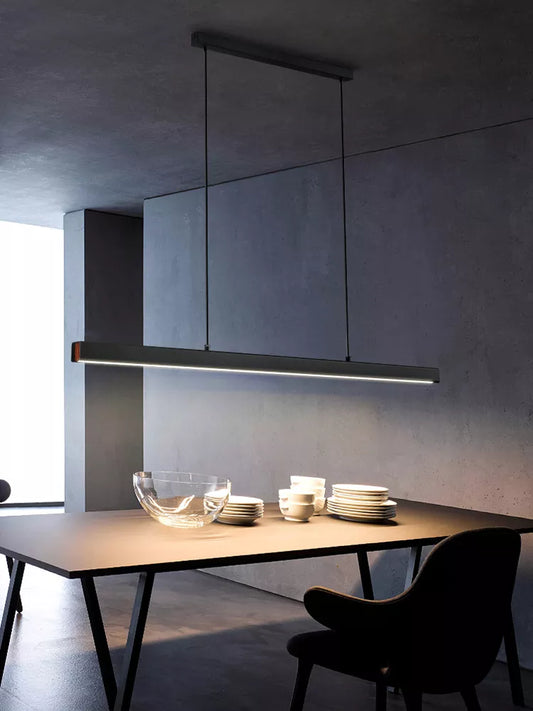 Nordic Modern Dining Room Chandelier - Versatile Lighting for Dining Tables, Bars, Restaurants, Kitchens, and Offices with LED Strip Lamps