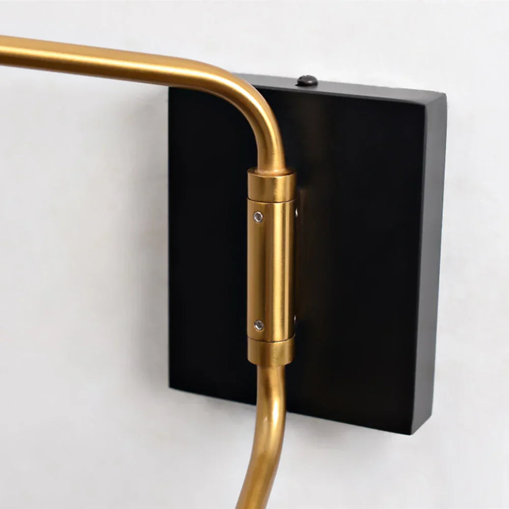 Nordic Light Luxury Double-Headed Wall Lamp  enhance Your Bedroom or Living Room with Artistic Long-Arm Design