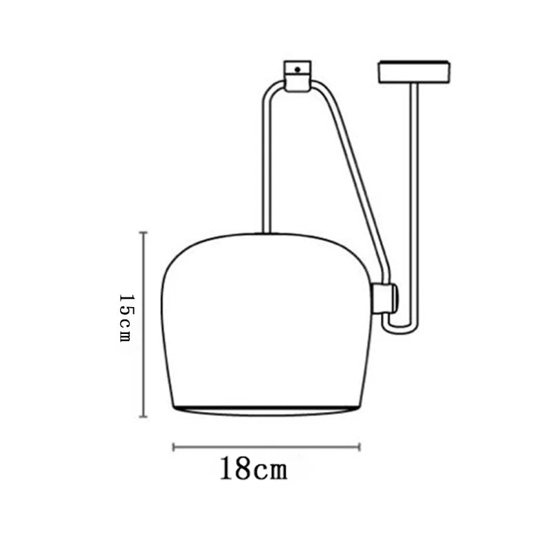 Modern Drum Pendant Lamp - LED Hanglamp with Industrial Charm for Restaurant, Kitchen, and Nordic Loft Decor
