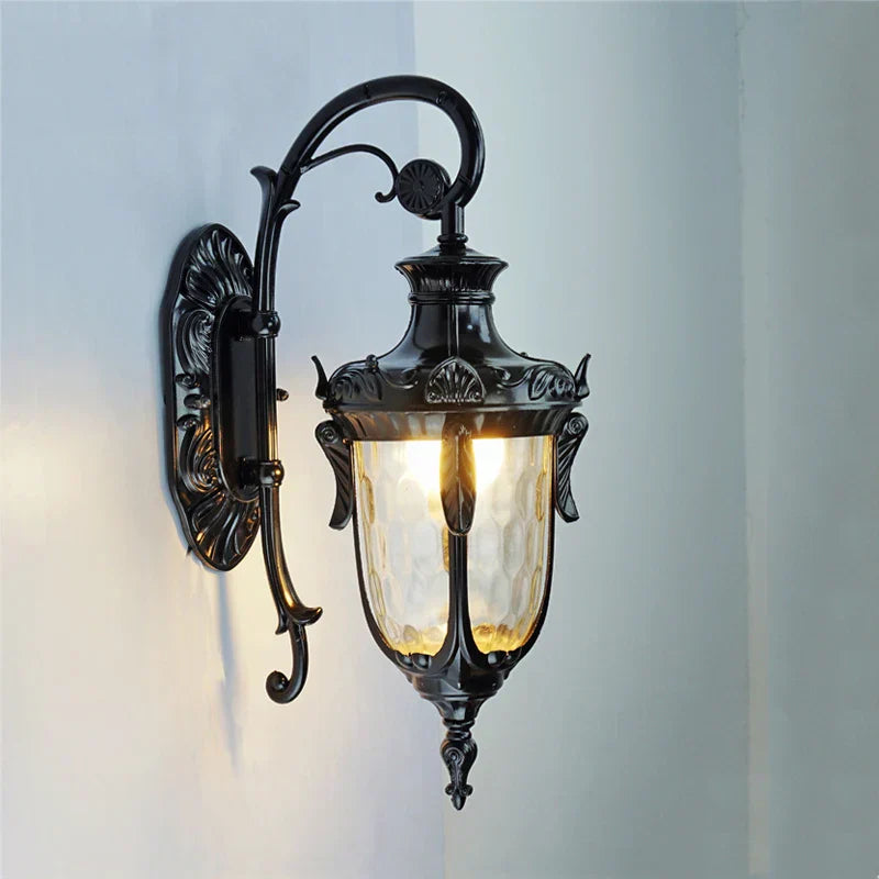 Europe Outdoor Wall Lamp - American Style Retro Exterior Light, Waterproof Garden Lighting