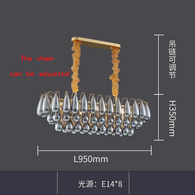 Postmodern Stainless Steel Round LED Chandelier - Designer Lighting Fixture for Dining Rooms