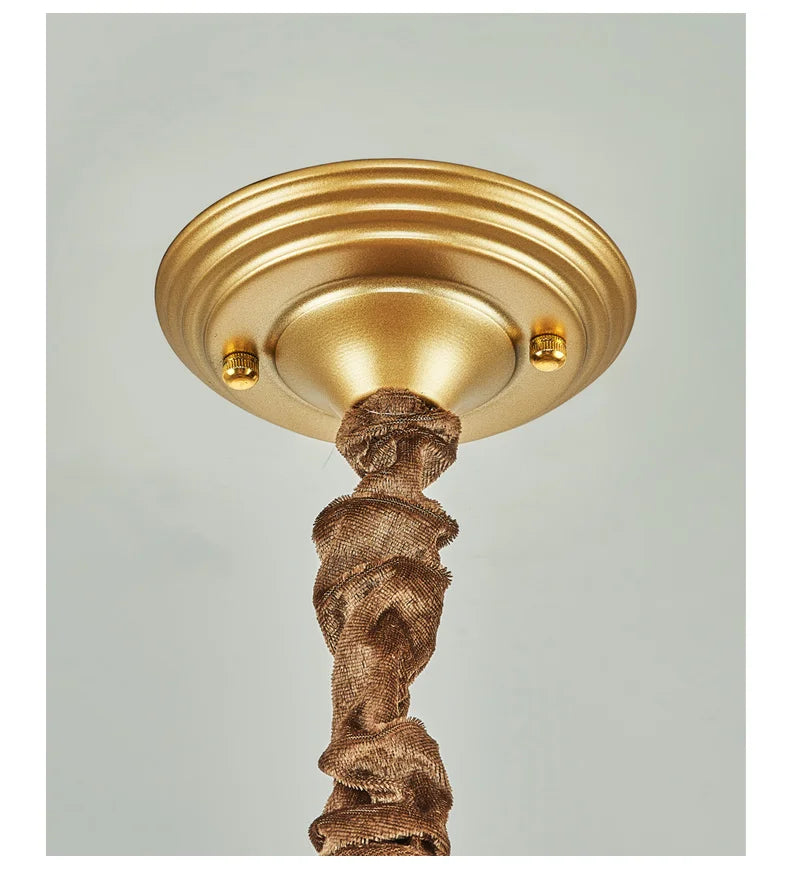 Zoe's K9 Crystal Modern Glass Chandelier - Copper Luxury Hanging Lamp