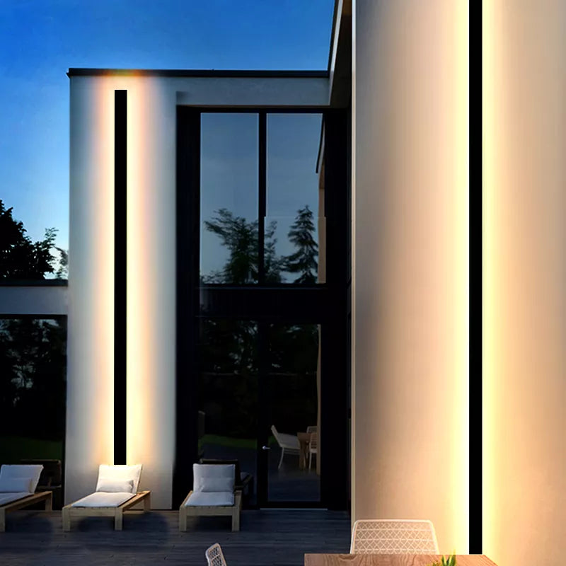 Outdoor Wall Light - Modern Waterproof IP65 Porch Garden Wall Lamp Fixtures, Ideal for Garage, Front Door Decoration, Anti-Water Wall Lighting