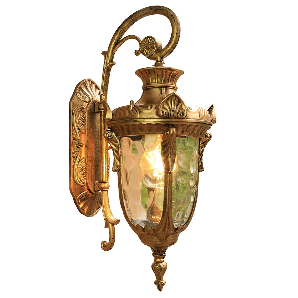 Europe Outdoor Wall Lamp - American Style Retro Exterior Light, Waterproof Garden Lighting