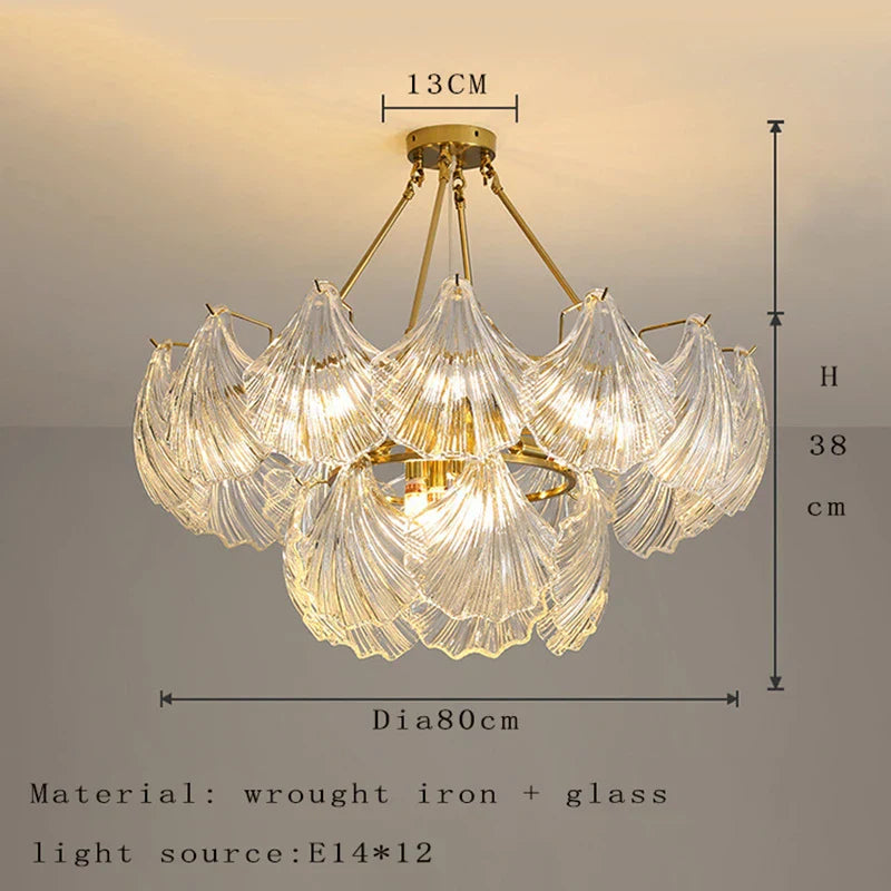 Timeless Postmodern Light Luxury Chandelier - Retro Wrought Iron and Crystal Design - Perfect for Living Rooms, Bedrooms, and Dining Areas