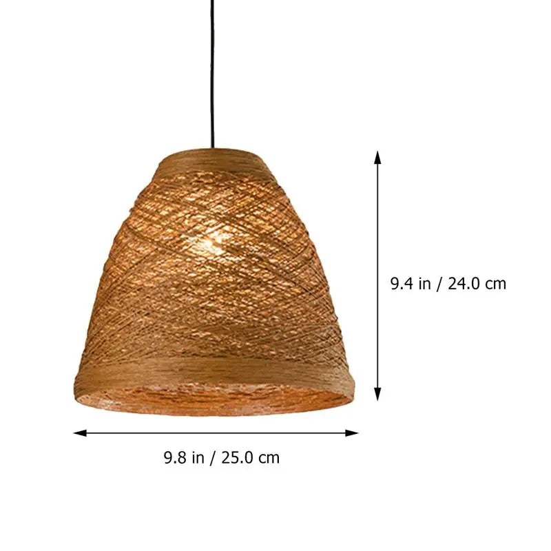 Bamboo Ceiling Lamp - Elegant Lighting for Hotel Restaurants, Tea Rooms, Cafes, and Lounge Decor