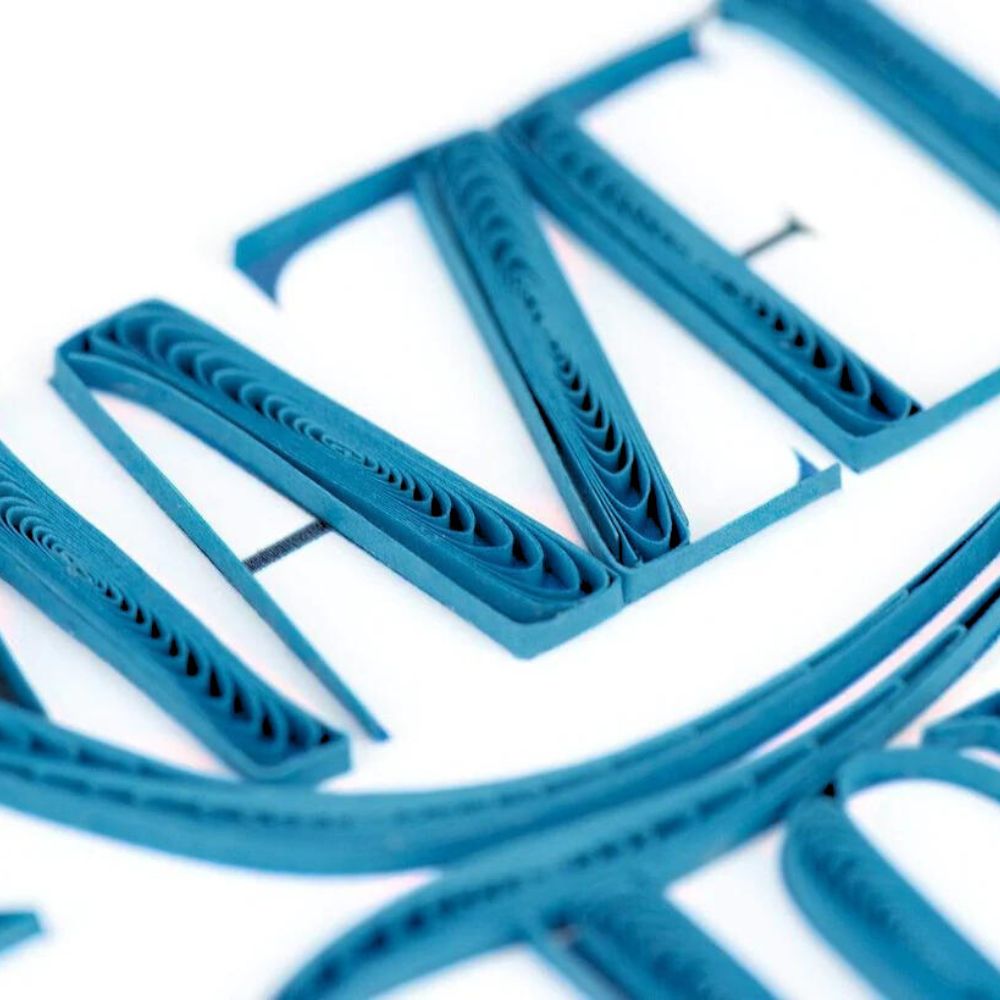 Mazel Tov Celebration Quilled Card