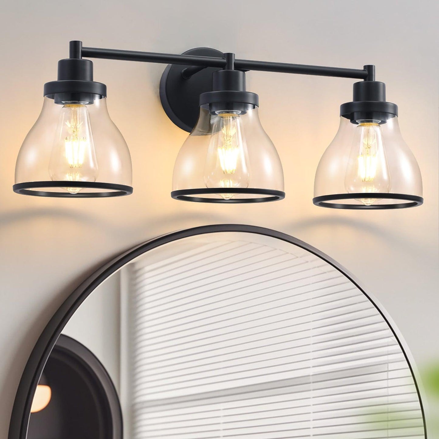 Hermosa Modern 3-Light Bathroom Vanity Light