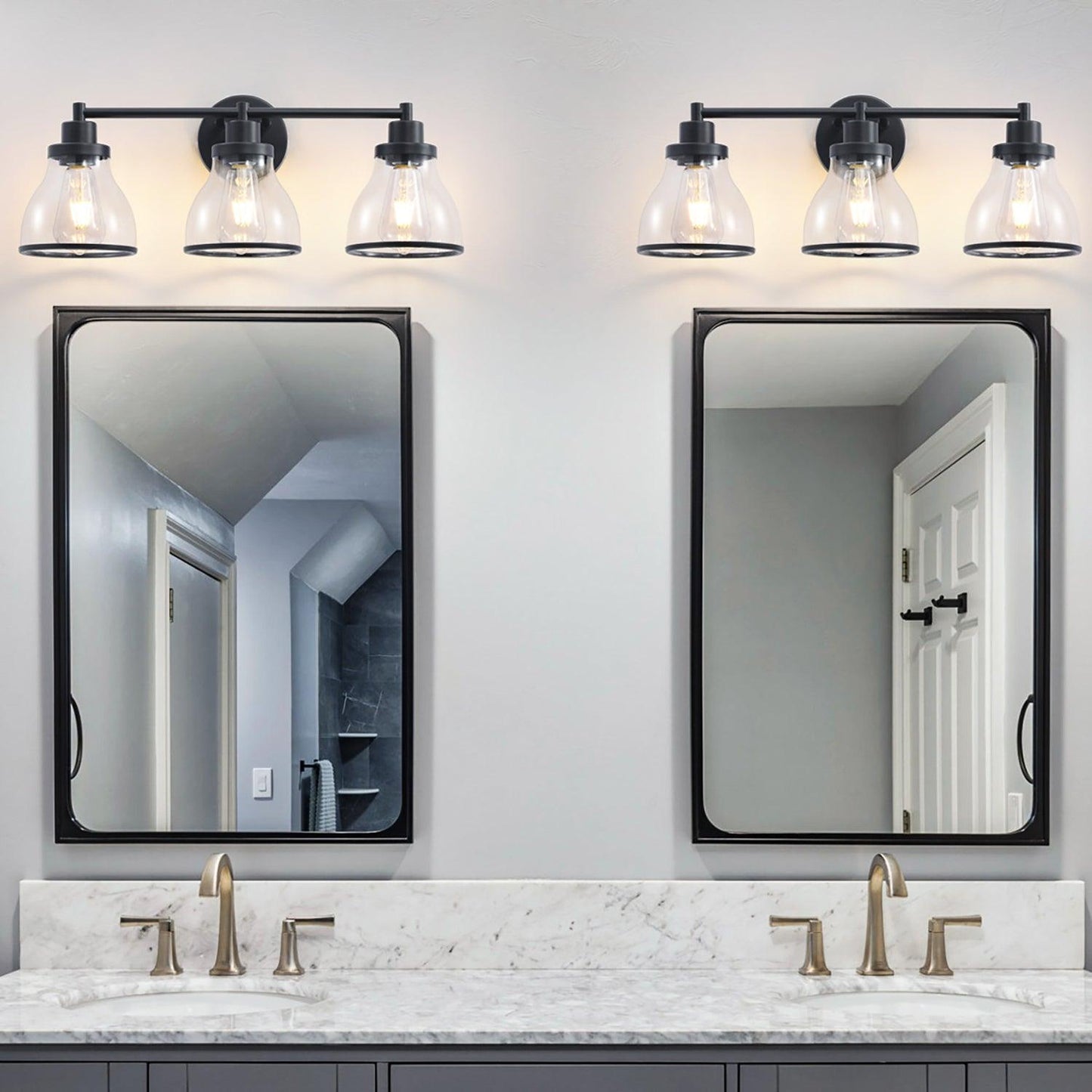 Hermosa Modern 3-Light Bathroom Vanity Light