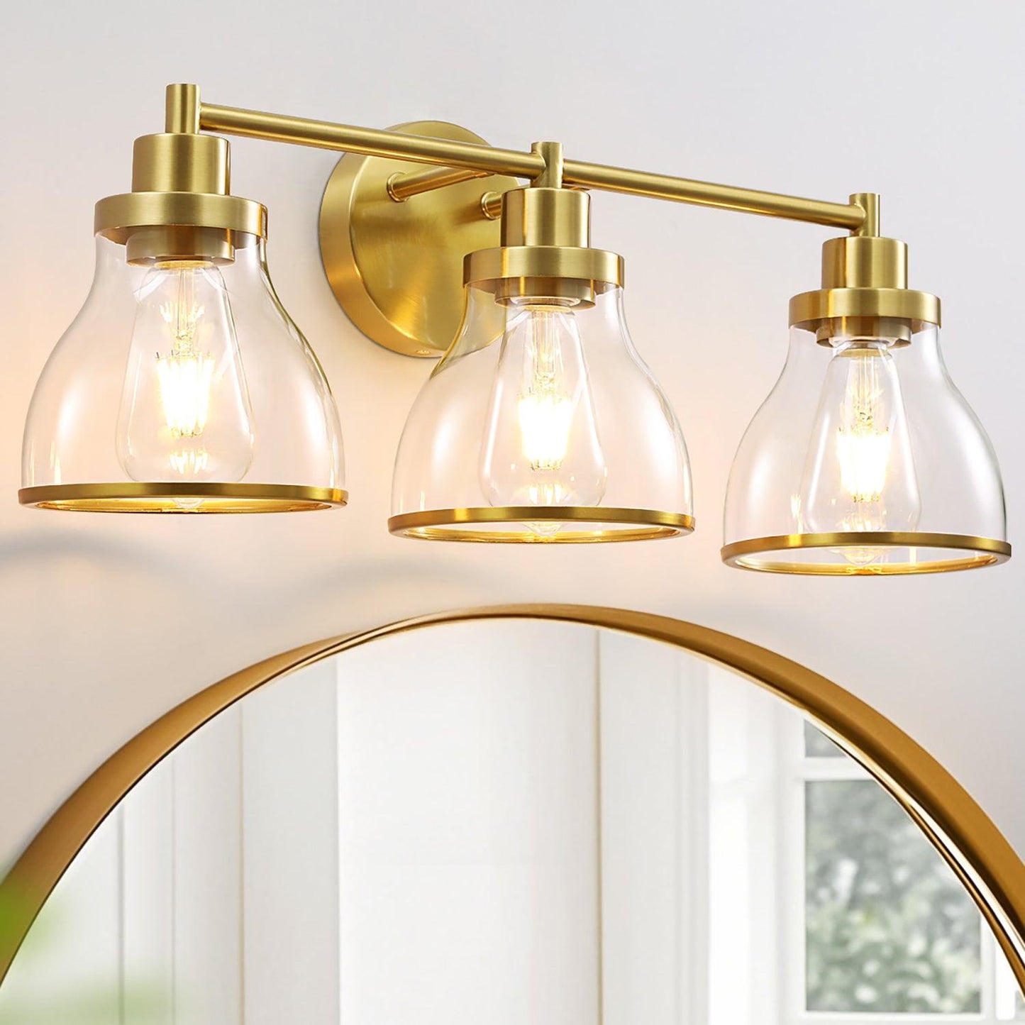 Hermosa Modern 3-Light Bathroom Vanity Light