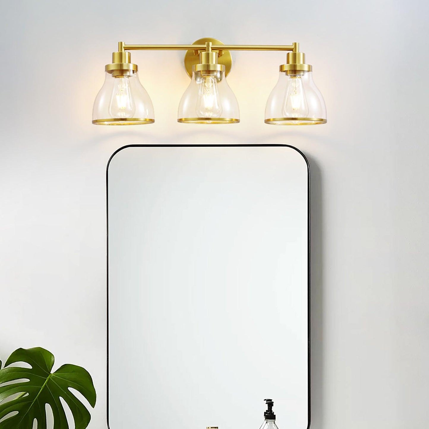 Hermosa Modern 3-Light Bathroom Vanity Light
