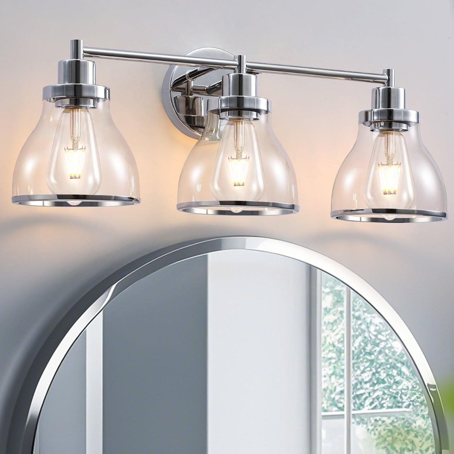 Hermosa Modern 3-Light Bathroom Vanity Light