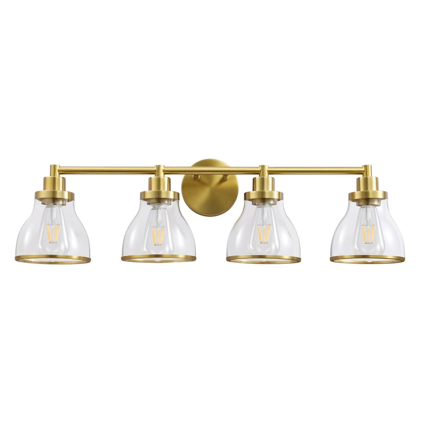 Hermosa Modern 4-Light Bathroom Vanity Light