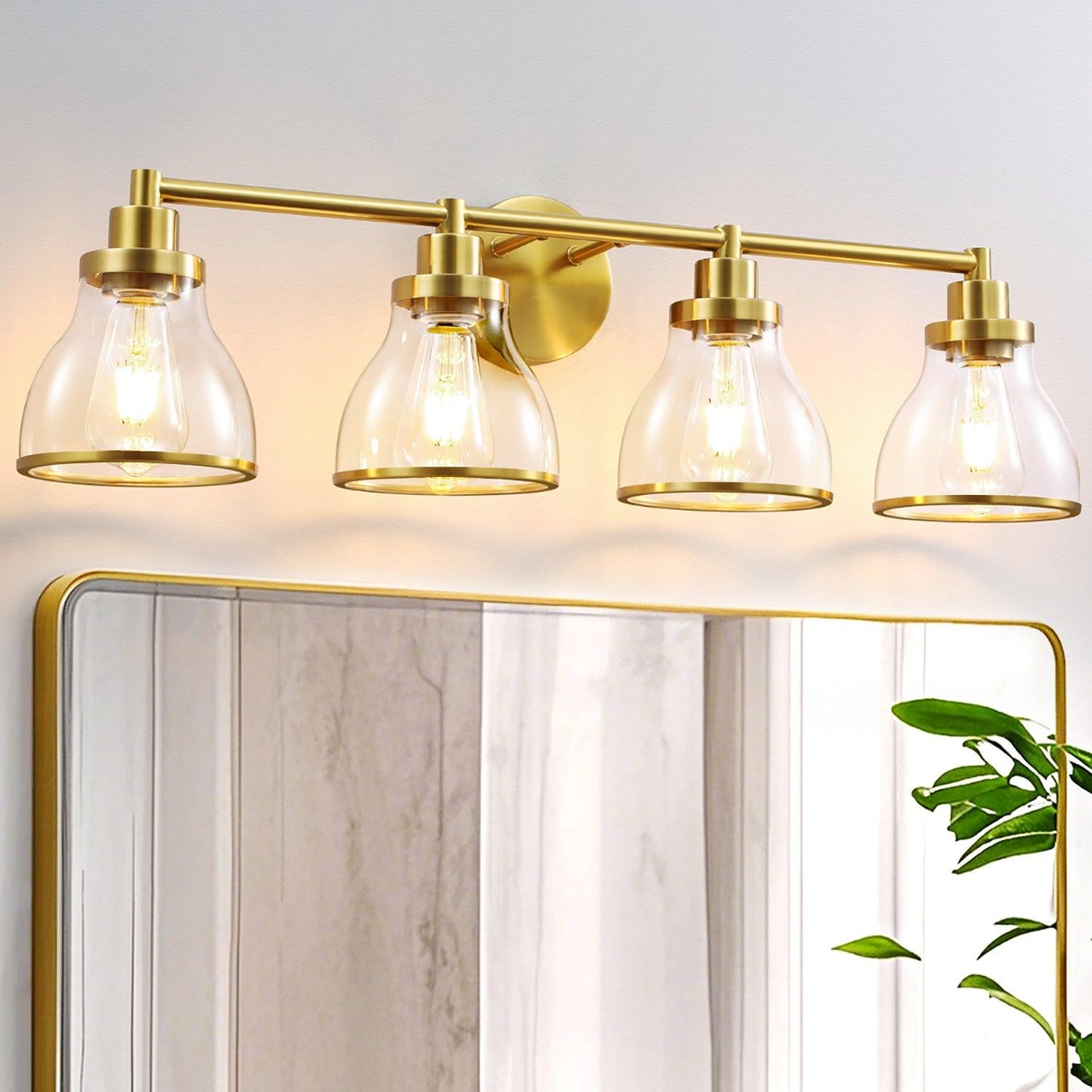 Hermosa Modern 4-Light Bathroom Vanity Light