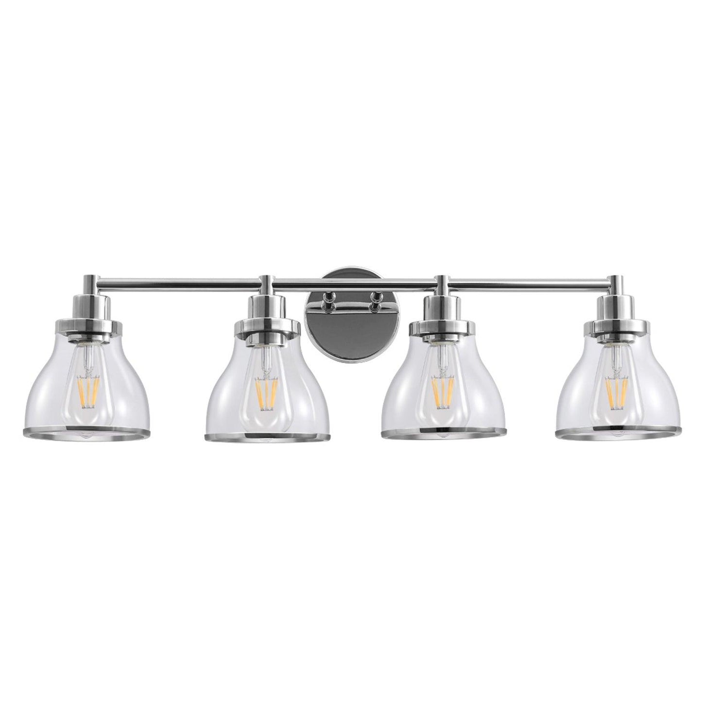 Hermosa Modern 4-Light Bathroom Vanity Light