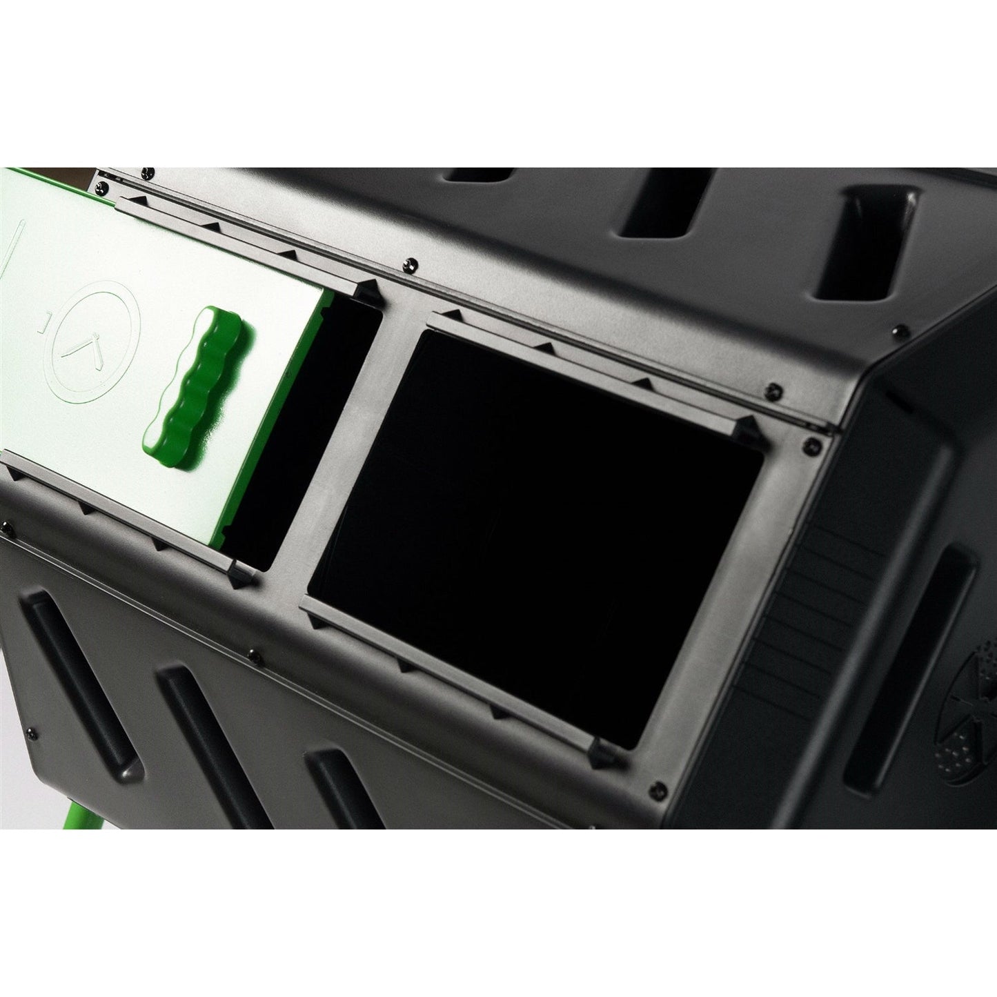 Tumbler 5-Cubic Ft Compost Bin for Home Composting with Heavy Duty Frame