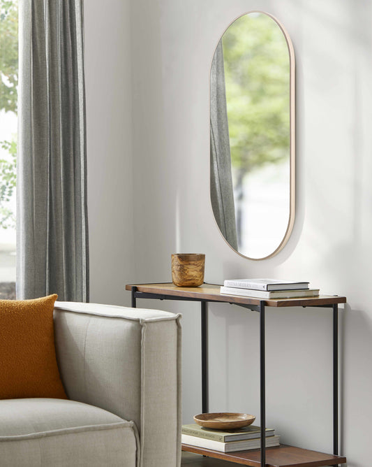 Hagenburg Dark Red Mirror