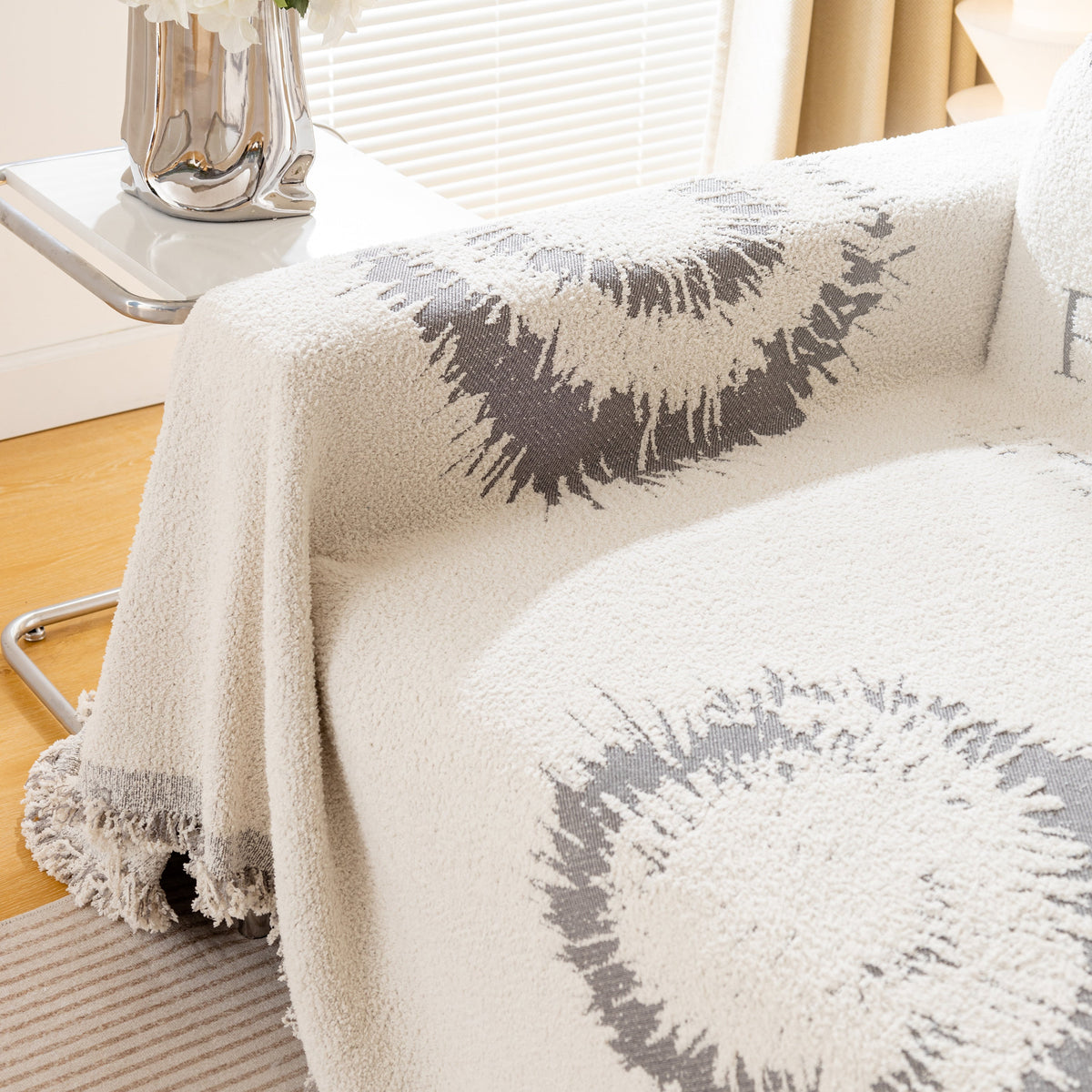 Fireworks Reversible Couch Cover Blankets Furniture Covers Washable Sectional Couch Covers