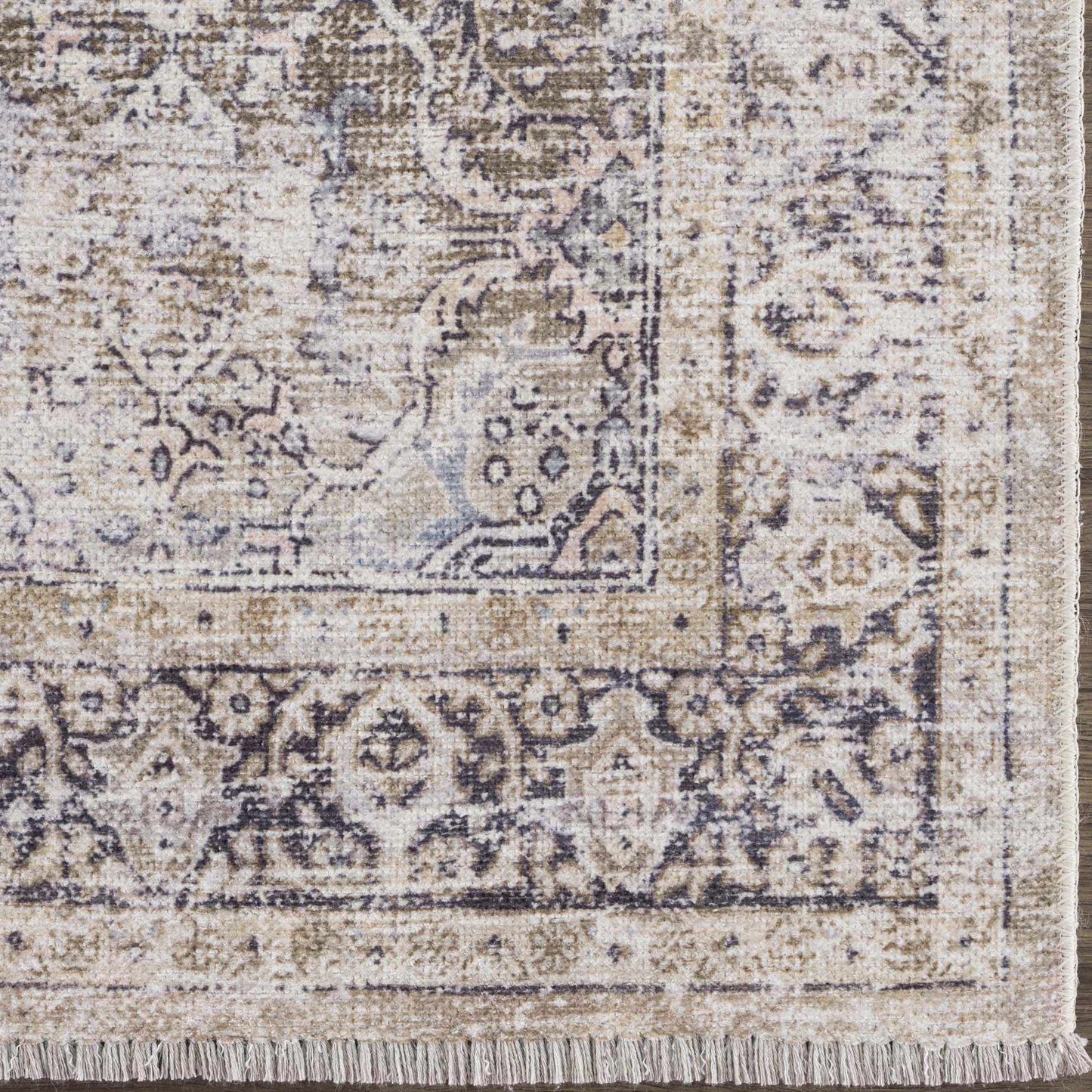 Olive Holi-2304 Washable Area Rug