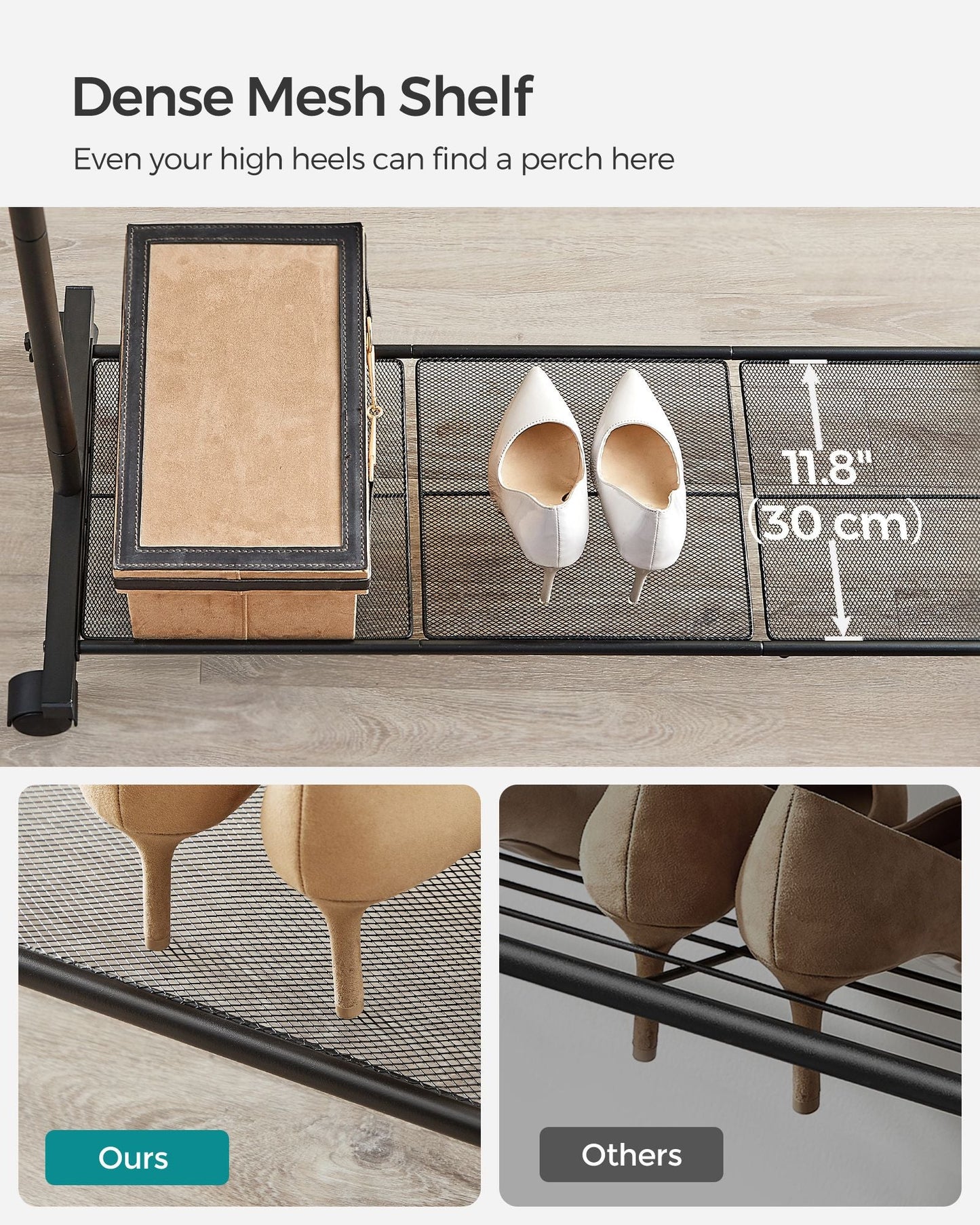 Double-Rod Garment Rack
