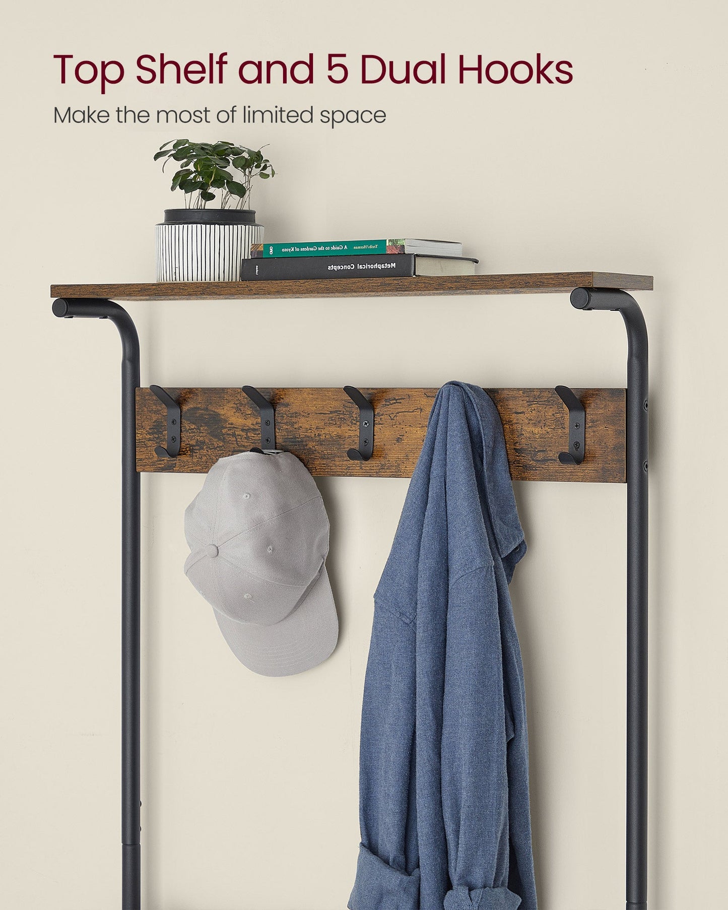 Hall Tree with Shoe Bench